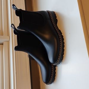 Igor black women's 9 chelsea rain boot 40